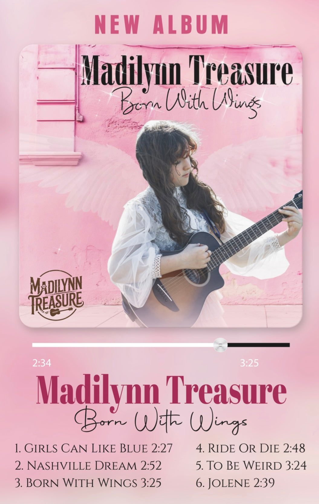 Born With Wings Album Poster